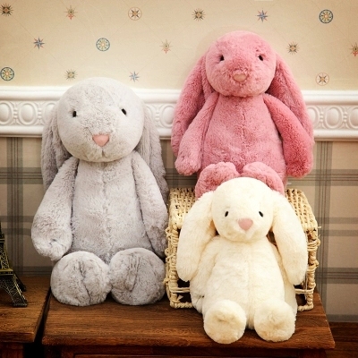 28CM Cute Rabbit plush toy doll Doll sleep Toy fabric pillow cartoon lovely baby child birthday gift wholesale FG1139 ► Photo 1/6