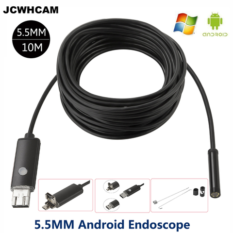 Endoscope borescope caméra Inspection tube 10m 4 Led USB