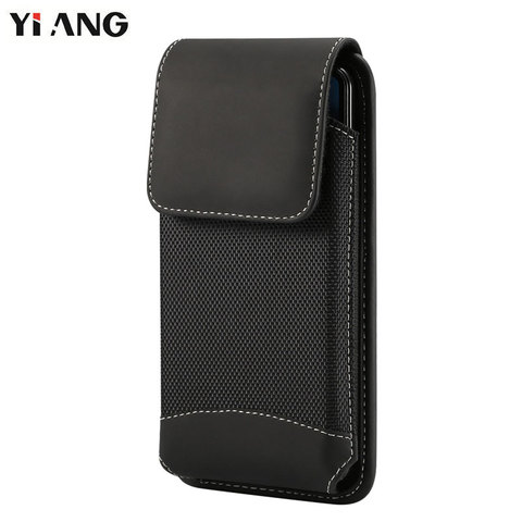 YIANG Brand Men Universal Oxford cloth Waist Bag Belt Clip Holster Fanny Pack Durable Outdoor Mobile Phone Pouch 4.7~6.5 inch ► Photo 1/6