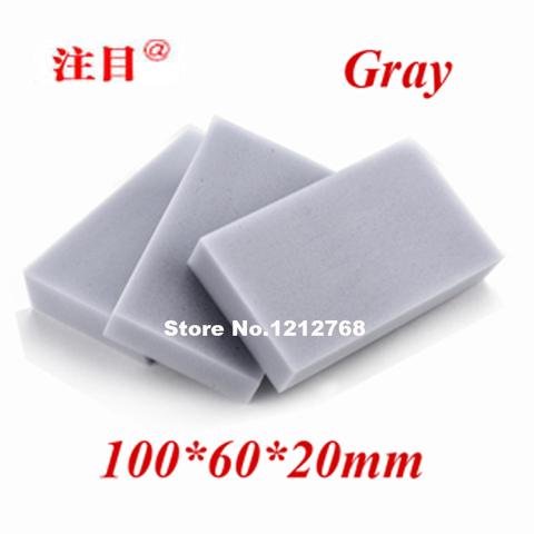 200pcs Gray Magic Melamine  Cleaning  Sponge Eraser,  Multi-Functional,  100*60*20mm ► Photo 1/3