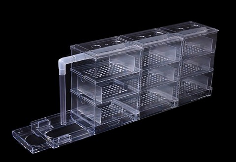 Fish tank drip box filter upper filter box aquarium tank upper filter tank filter equipment outer drip box Aquarium External ► Photo 1/1