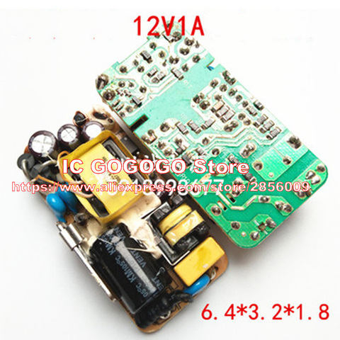 AC-DC 12V 1A Switching Power Supply Module Voltage Regulator Switch Circuit Bare Board SMPS Monitor LED Light 1000MA 220V 110V ► Photo 1/1