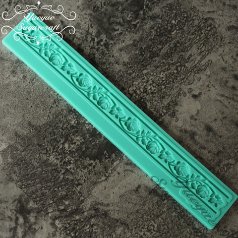 Yueyue Sugarcraft Silicone lace mat fondant mold cake decorating tools chocolate mold ► Photo 1/2