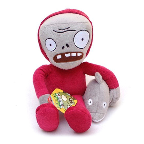 30cm PVZ Plants vs Zombies Dolphin Rider Zombie Plush Toys Doll Soft Stuffed Toys Gifts for Kids Children ► Photo 1/6