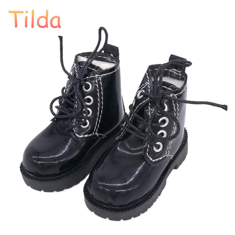 Tilda 7cm 1/4 BJD Doll Toy Shoes,Lovely Mini Shoes Simulation Leather Boots for Dolls Minifee High Quality Doll Accessories ► Photo 1/6