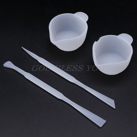 1 Set Mix Cup Silicone Mold Epoxy Resin Tools DIY Jewelry Making Stick Handmade Accessories Drop Shipping ► Photo 1/6