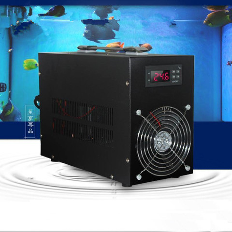 Aquarium chiller Small and medium fish tank silent electronic refrigeration thermostat Aquarium cooling and cooling machine ► Photo 1/5