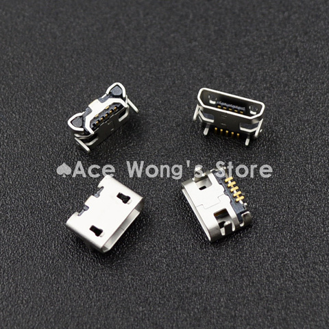 10pcs Micro USB 5P,5-pin Micro USB Jack,5Pins Micro USB Connector for Tail Charging mobile phone ► Photo 1/1