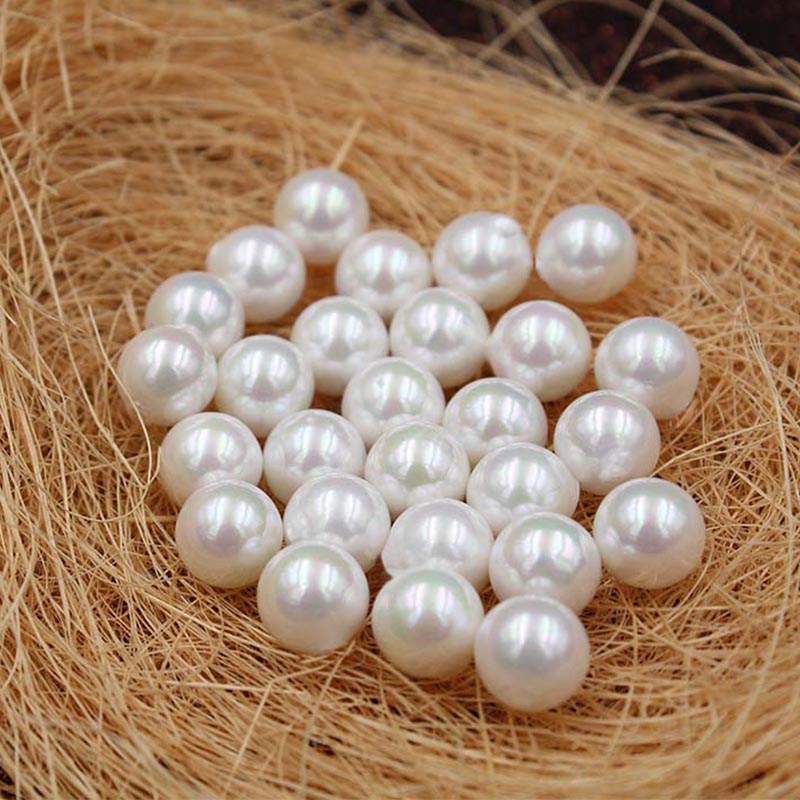 Hot 4 6 8 /10mm Acrylic Round Pearl Spacer Loose Beads Jewelry Making DIY YG 