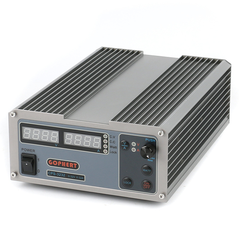 CPS-3232 CPS-3220 Precision PFC Compact Digital Adjustable Laboratory Switching DC Power Supply 32V 30V 32A 20A 30V 5A 10A ► Photo 1/1