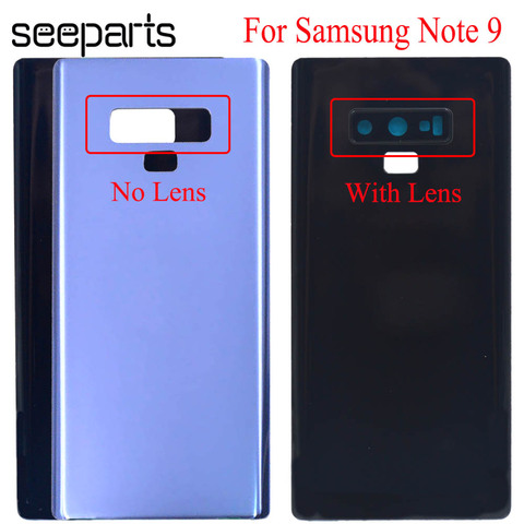 For SAMSUNG Galaxy Note 9 Back Battery Glass Cover N960 Rear Door Housing Case Replacement For SAMSUNG Note 9 Battery Cover ► Photo 1/6