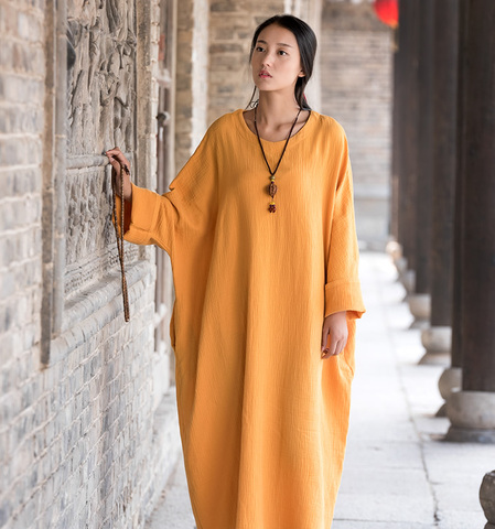 Linen dress big size Batwing Cotton Women Long Dress Oversized Zen style Solid Robe Femme Gown Dresses Loose Casual Maxi Dress - Price history & Review | AliExpress Seller - Pink Linen Linen dress big size Batwing Cotton Women Long Dress Oversized Zen style Solid Robe Femme Gown Dresses Loose Casual Maxi Dress - Price history & Review | AliExpress Seller - Pink Linen