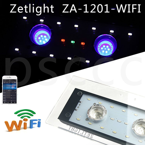 Zetlight AQUQ WIFI LED ZA1201 ZA1201L ZA1201WIFI Full spectrum seawater coral lamp, through APP control light .LED lamp ► Photo 1/2