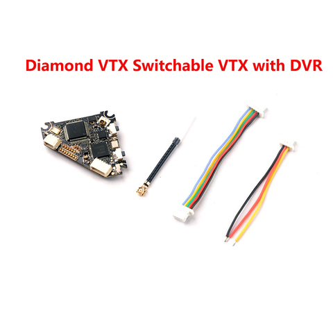 Happymodel Diamond VTX 5.8G 40ch 25mw-200mw Switchable VTX DVR for Mobula7 Reddevil Trashcan RC FPV Racing Drone ► Photo 1/6