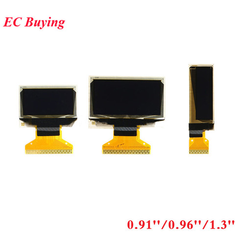 OLED Display LCD 0.91 0.96 1.3 Inch White Display Module OLED 0.91'' 0.96'' 1.3'' 128x32 128X64 SSD1306 SH1106 for Arduino ► Photo 1/4