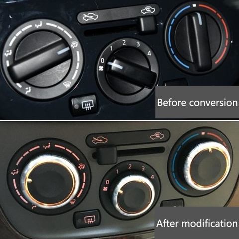 3 Pcs A/C Air Condition Panel Control Switch Knob For Volkswagen VW GOLF 4 MK4 Bora Passat B5 ► Photo 1/6