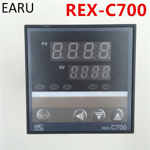 AC 220V Oven Temperature Controller RKC REX-C700 C700 Thermocouple PT100,K Universal Input Relay Output 72*72mm Thermostat ► Photo 1/6