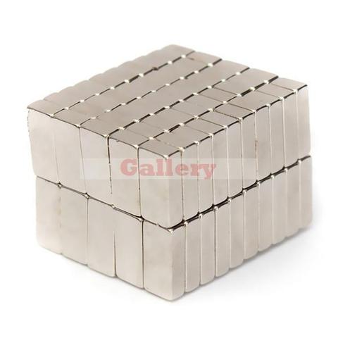 Neodymium Magnets Iman Neodimio 200pcs N50 Super Strong Block 10x 5 X 3mm Rare Earth N52 Neodymium Magnets Cylinder 10 X 20 ► Photo 1/6