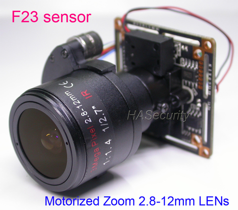 1080P AHD / CVBS Motorized 2.8-12mm Zoom & Focus LENs 1/2.9