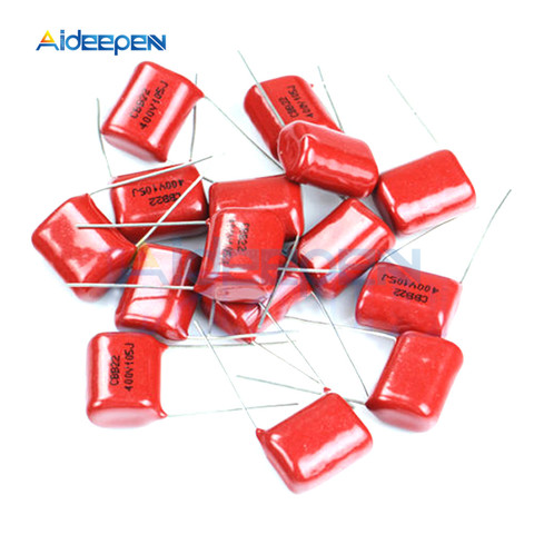 10pcs CBB22 Capacitor 105 400V 105J 400V 1uF P20 CBB22 Leg Distance 20MM ► Photo 1/6