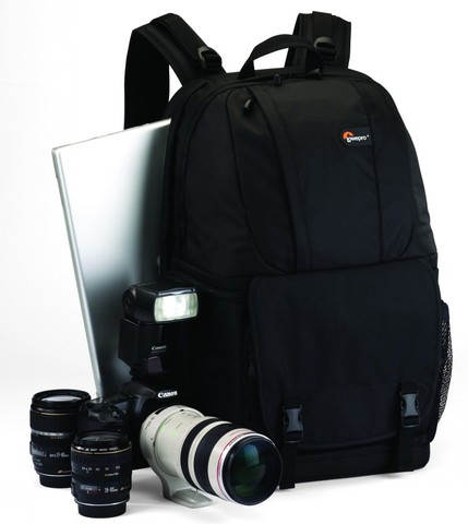 Original Lowepro Fastpack 350 FP350 SLR Digital Camera Shoulder Bag 17 inch laptop with all weather Rain cover ► Photo 1/6