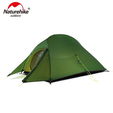 Naturehike Upgraded Cloud Up 2 Ultralight Tent Free Standing 20D Fabric Camping Tents For 2 Person With free Mat NH17T001-T ► Photo 1/6