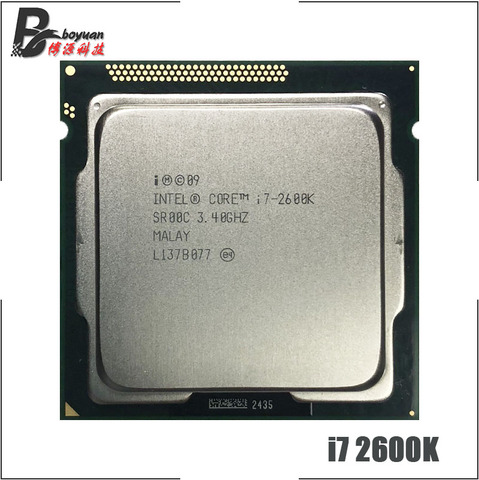 Intel Core i7-2600K  i7 2600K 3.4 GHz Quad-Core CPU Processor 8M 95W LGA 1155 ► Photo 1/1
