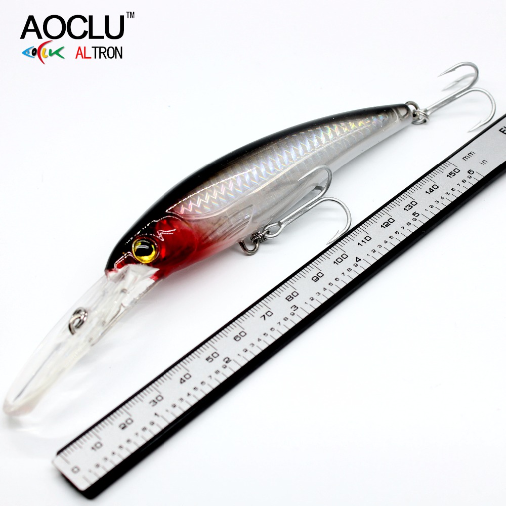 2022 AOCLU NEW LURE wobblers 120mm 32g Hard Bait Minnow Crank fishing lure  saltwater Bass Fresh VMC hooks 6 colors tackle - Price history & Review, AliExpress Seller - AOCLU Official Store