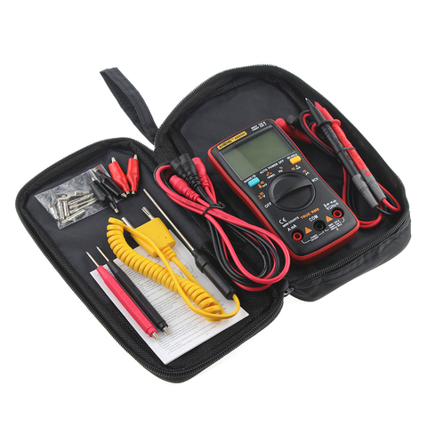 AN8008 AN8009 Auto Range Digital Multimeter 9999 counts With Backlight AC/DC Ammeter Voltmeter Ohm Transistor Tester multi meter ► Photo 1/6