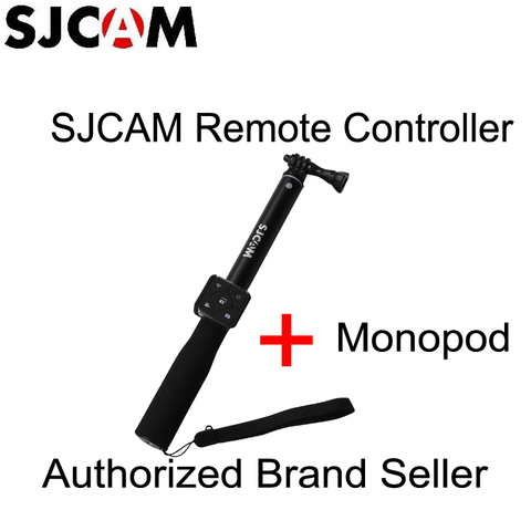 Original SJCAM Smart RF Remote Controller + SJCAM Self-stick Monopod for A10 M20 SJ6 SJ7 Star SJ8 Series Sports DV cameras ► Photo 1/6