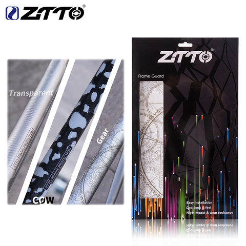 ZTTO Bicycle Frame Protector Stickers 3D Scratch-Resistant Sticker Best Glue Removeable For MTB Road Bike Push Guard Frame Cover ► Photo 1/6