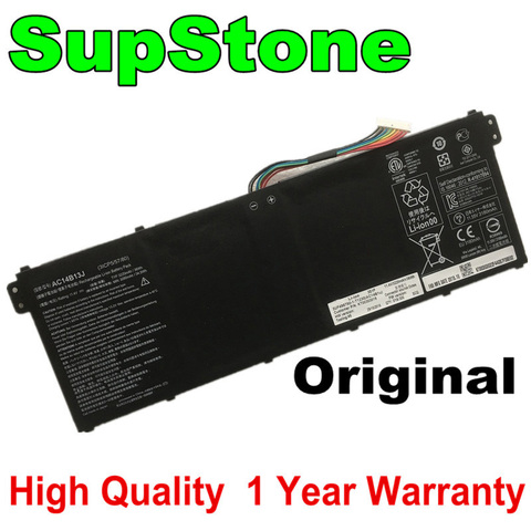 SupStone OEM AC14B18J AC14B13J Laptop Battery for Acer Aspire E3-111 E3-112 E3-112M ES1-531 MS2394 B115-MP EX2519 N15Q3 N15W4 ► Photo 1/6