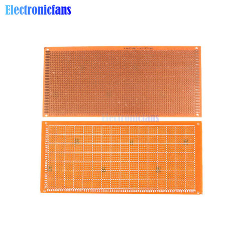 10x22cm DIY Bakelite Plate Paper Prototype PCB Breadboard Universal Experiment Matrix Board Single Sided Sheet Copper 10*22CM ► Photo 1/6