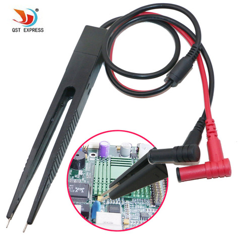 SMD Inductor Test Clip Probe Tweezers for Resistor Multimeter Capacitor ► Photo 1/6