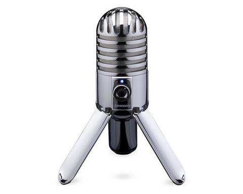 Promotions SAMSON Meteor Mic USB condenser microphone Studio Microphone Cardioid for computer notebook network Free shipping ► Photo 1/6