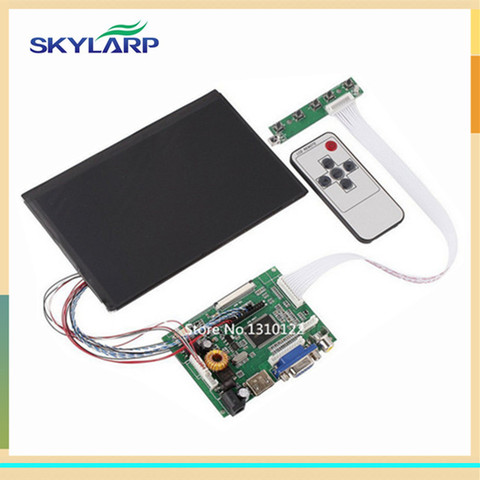 Skylarpu 7''Inch 1280*800 LCD screen IPS Screen With Remote Driver Control Board 2AV HDMI VGA for Raspberry Pi (without touch) ► Photo 1/1