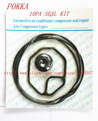 Free Shipping,Automotive air conditioning compressor seal kit for 10pa 15C 17C compressor oil seal,rubber o-ring seal ► Photo 1/1