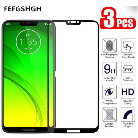 Glass For Moto G7 Power Case For Moto G7 Plus Play Power Tempered Glass On G7Plus G7Play G7Power G 7 7G XT1952 XT1955 Cover ► Photo 1/6