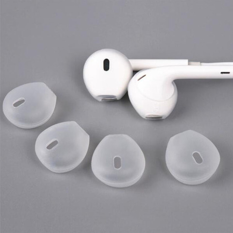 Silicone Earbuds Earphone Case Cover for Apple Airpods iphone X 8 7 6 Plus 5 SE Earpods Headphone Eartip Ear Cap Tips Earcap ► Photo 1/6