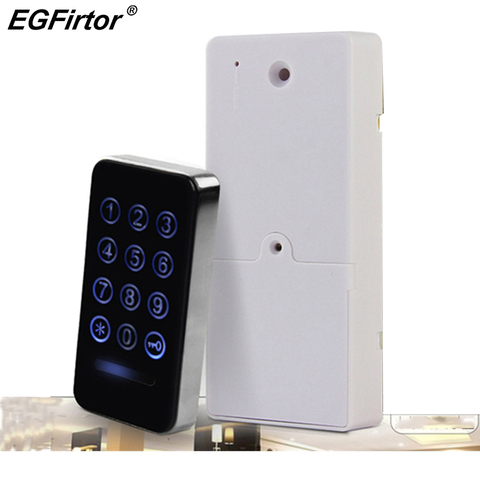 Wood Door Password Smart Lock Digital Electronic Door Lock Security Alarm Intelligent Password Lock For Home Alarm ► Photo 1/6