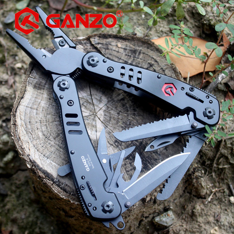 Ganzo Knife G302B Multi Tool Plier EDC Tools Multitools Fishing Pliers 26 in 1 Multifunction folding knives Camping ► Photo 1/6