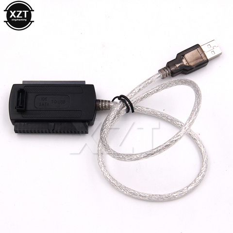 1pcs Hot Selling New Arrival 5.25 S-ATA/2.5/3.5 New USB 2.0 to IDE SATA Adapter Cable Wholesale ► Photo 1/5