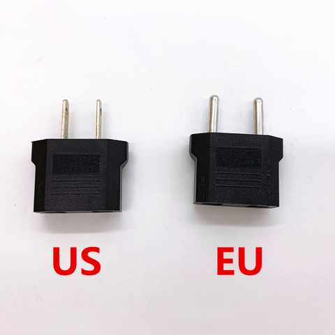 1PCS European US EU Plug Adapter American Japan China US To EU Euro Travel Power Adapter Plug Outlet Converter Socket ► Photo 1/4