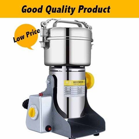 220V 50HZ 3000W Electric Food Crops Mill 800G Big Capacity Grain Grinder Crusher 220V 50HZ ► Photo 1/2