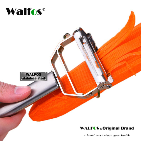 WALFOS 304 Stainless Steel  Multi-Purpose Peeler & Julienne Cutter Julienne Cutter Potato Peeler Carrot Kitchen Grater Tool ► Photo 1/6