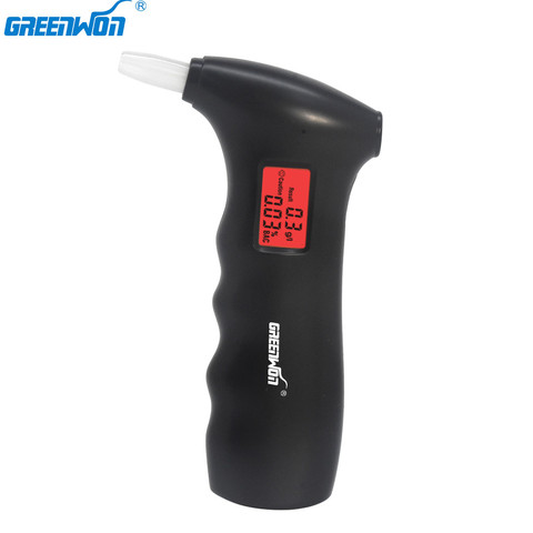 GREENWON Alcohol Detector, breathalyser tester, factory price breathalyzer alcohol breath tester ► Photo 1/6
