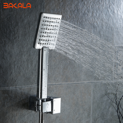 BAKALA ABS Handheld Shower Head Bathroom Showerhead for Bath Showering System ► Photo 1/6