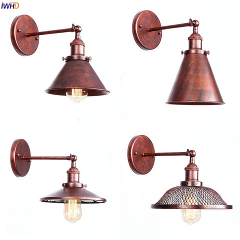IWHD Loft Style Retro LED Wall Light Fixtures Living Room Edison Vintage Industrial Wall Lamp Sconces Wandlamp Lamparas De Pared ► Photo 1/6