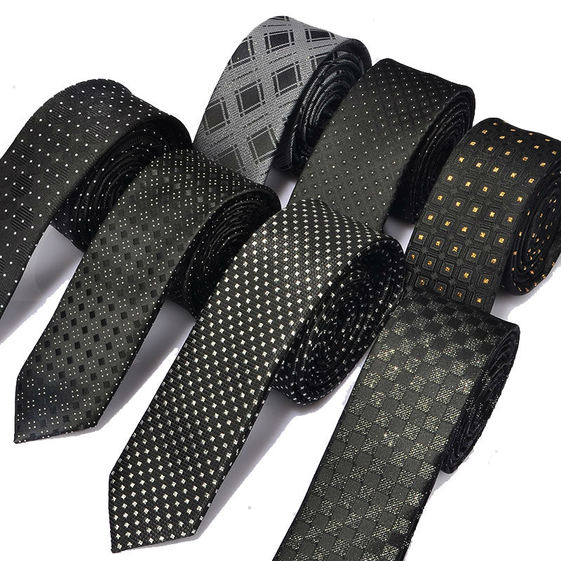 Mens Handsome 100% Polyester Textile Necktie For Business Wedding Party