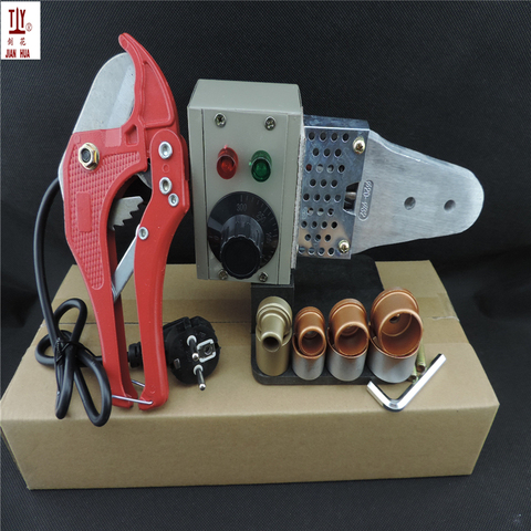 1 Set JIANHUA With 42mm Pipe Cutter 16-32mm Semi-automatic Ppr Welding Machine, Heating Element For Plastic Pipes ► Photo 1/6